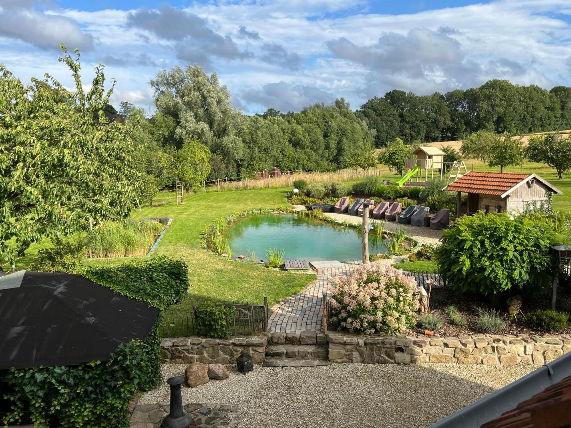Kuhlmanns Hof Appartement Vlotho Buitenkant foto