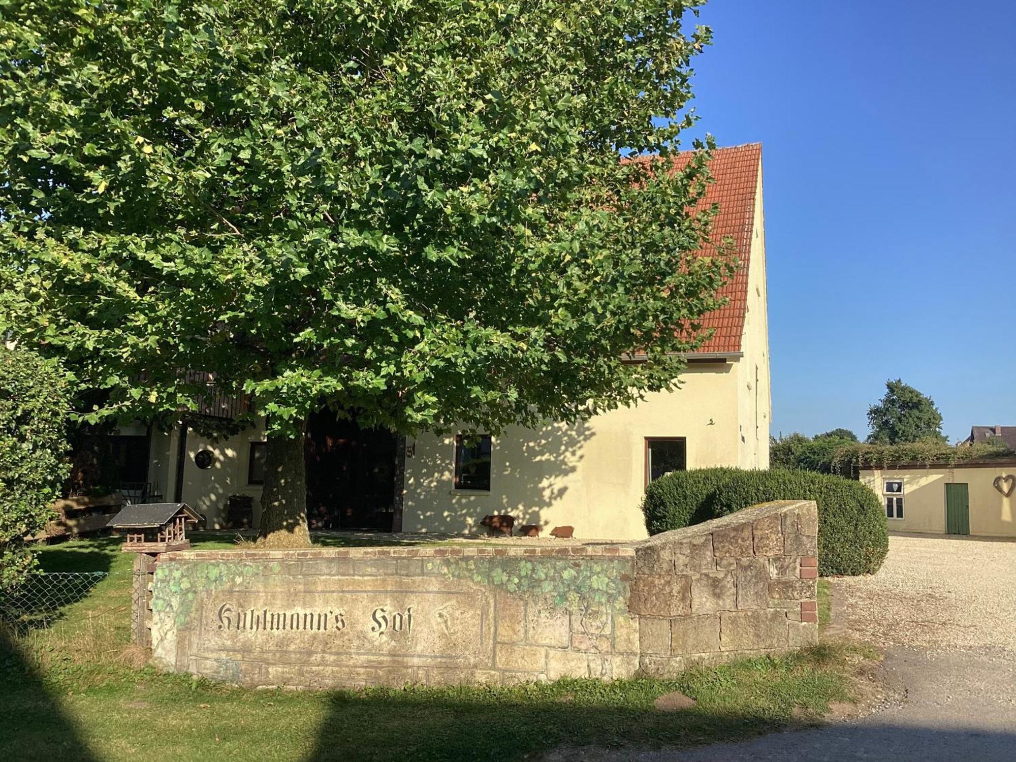 Kuhlmanns Hof Appartement Vlotho Buitenkant foto